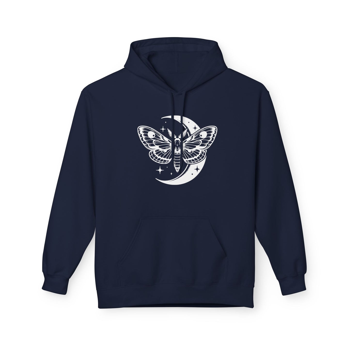 MOND MOTTE STERNE • Spirituelles Erwachen • Kuschelweicher Hoodie für Damen & Herren • Baumwolle 🌿