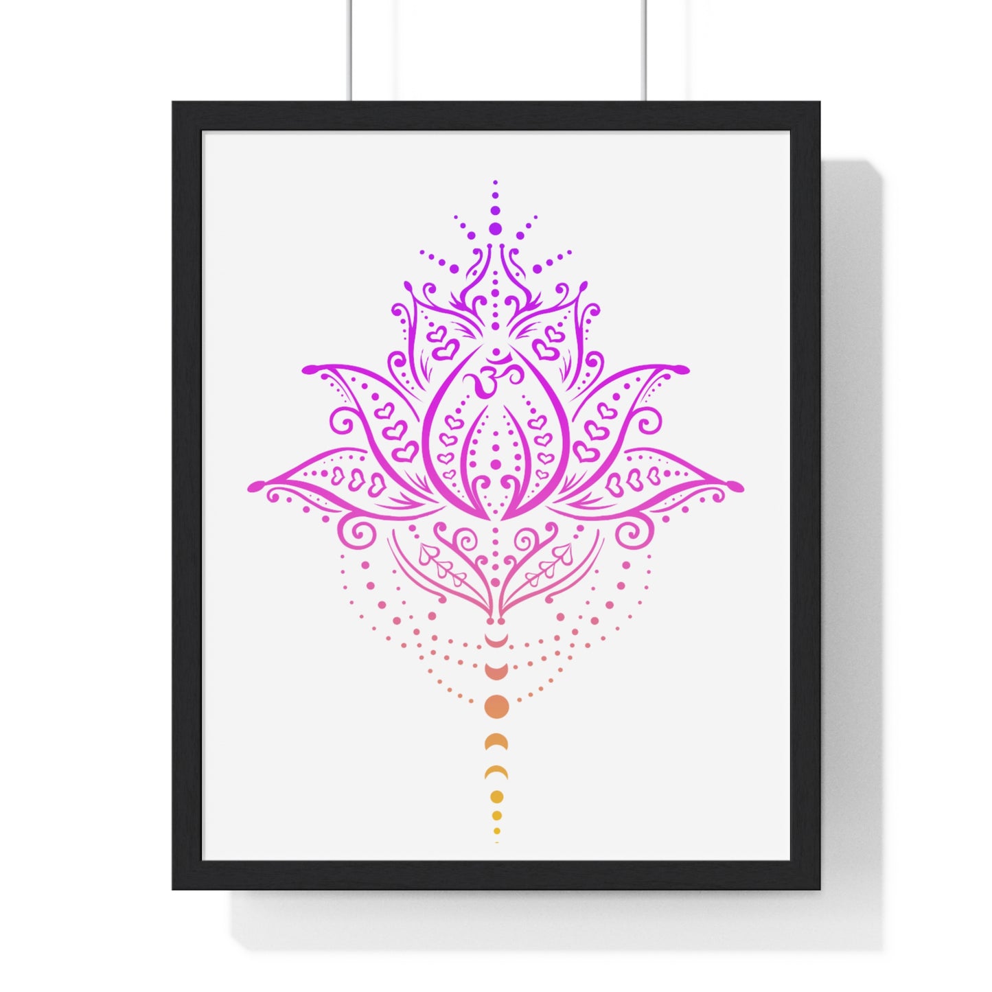 Vertical Framed Poster