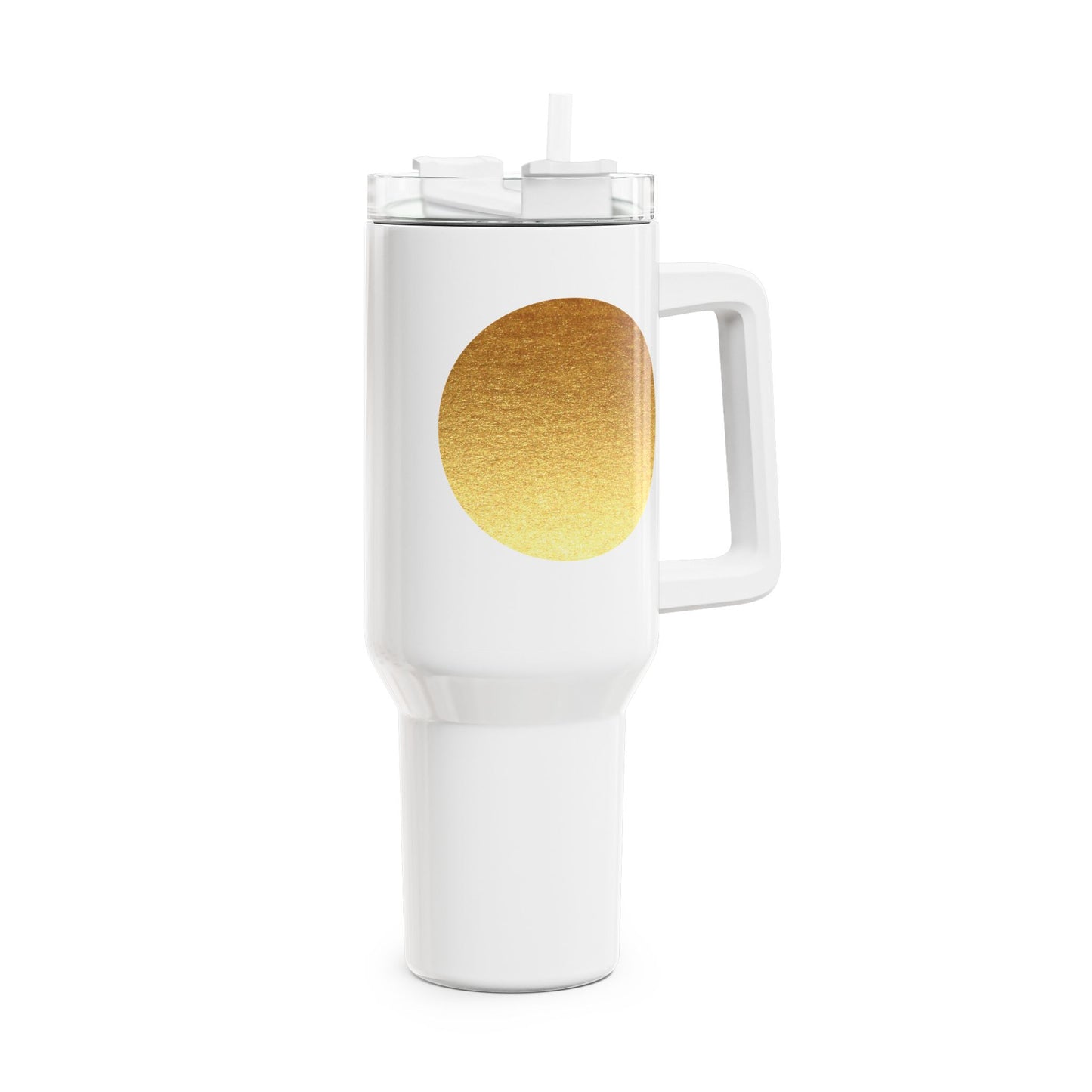 Tumbler, 40oz • Tumbler mit Henkel & Strohhalm • XXL Reisebecher 1,2L
