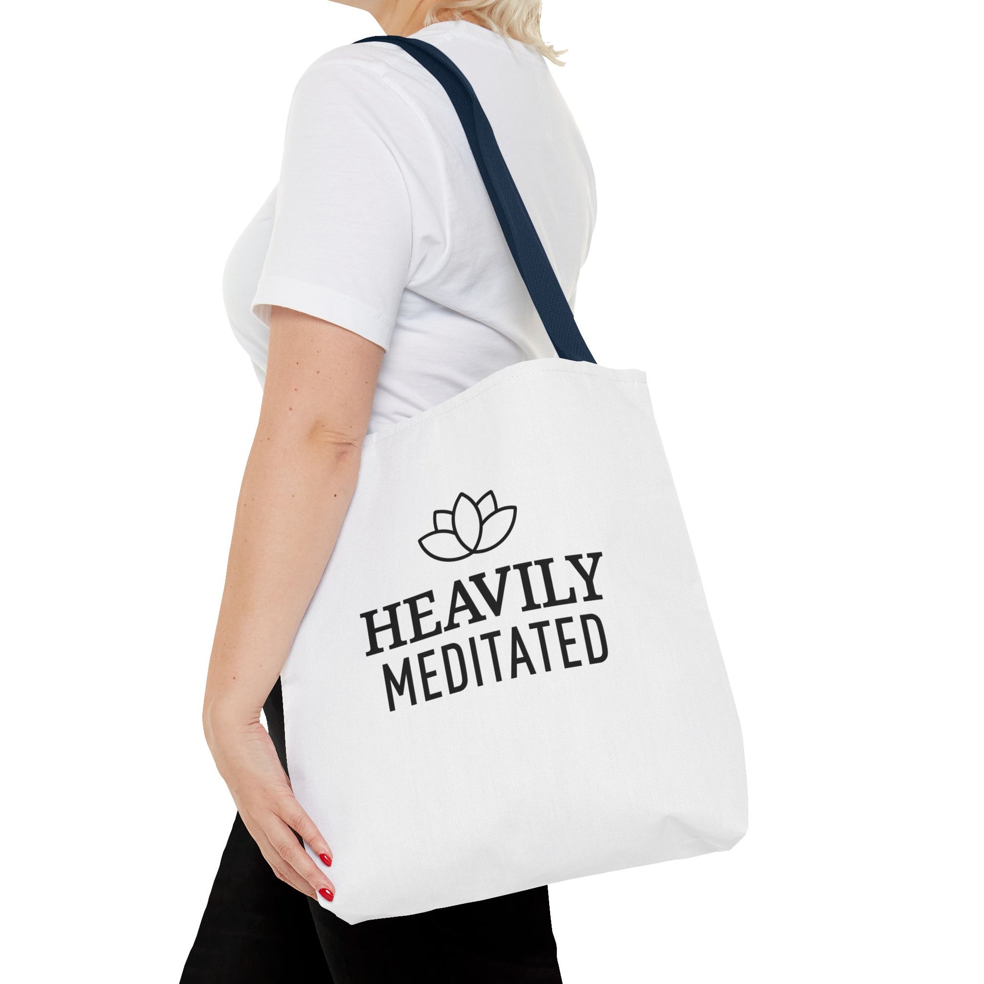 HEAVILY MEDITATED • Henkel Tragetasche • Extra Robust - YOGA SANTA