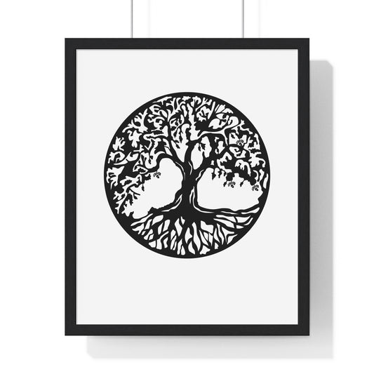 Vertical Framed Poster