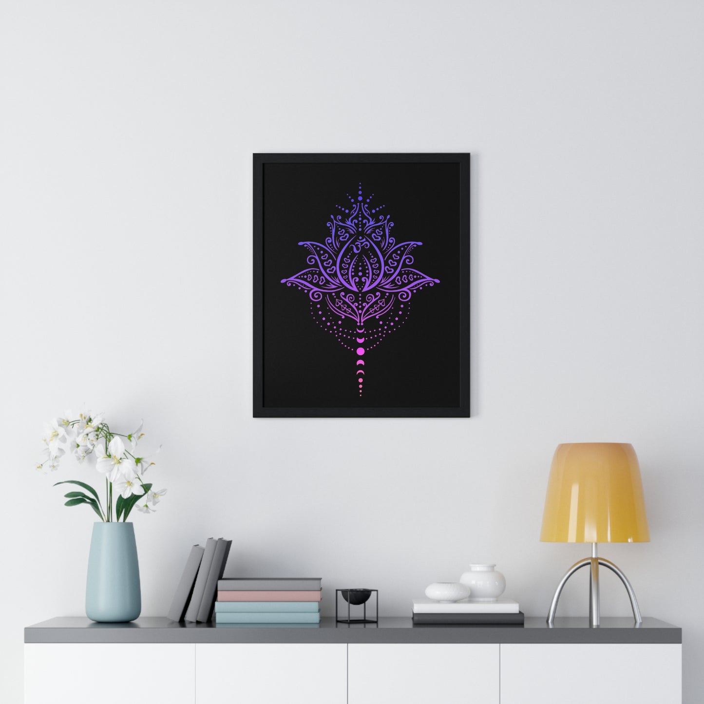 Vertical Framed Poster