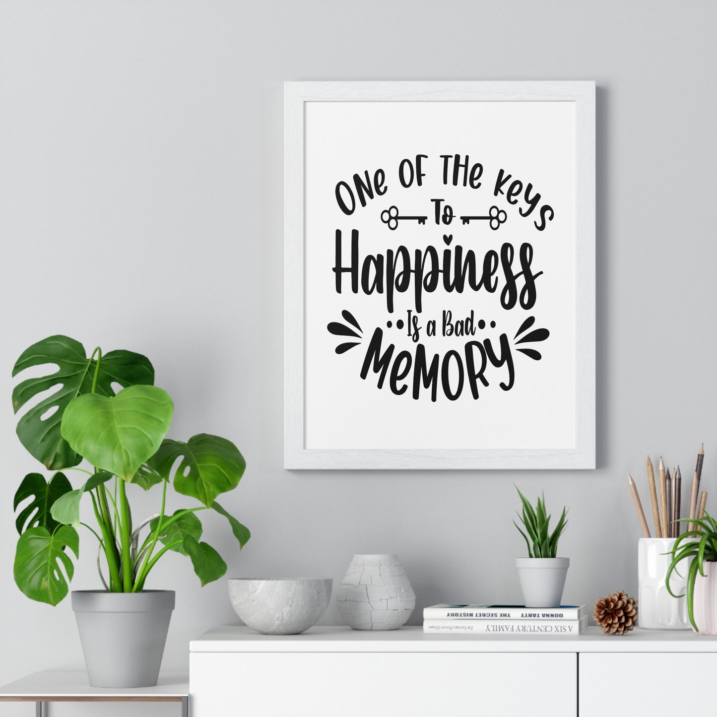 Vertical Framed Poster