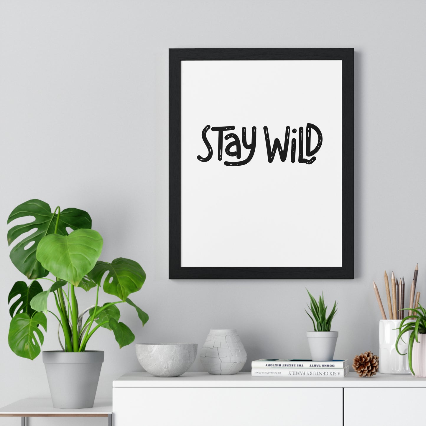 Vertical Framed Poster