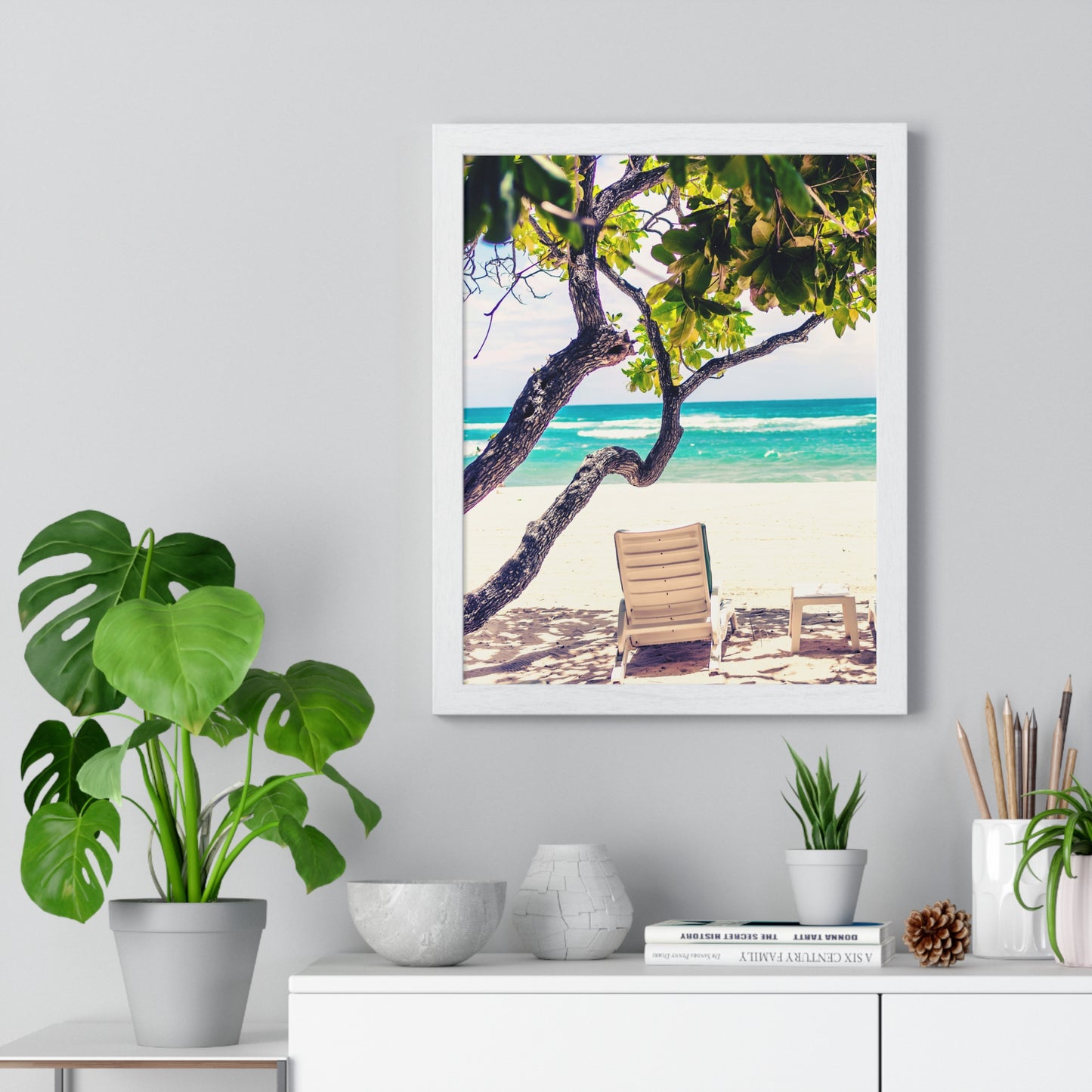 Vertical Framed Poster  • Urlaubsmotiv