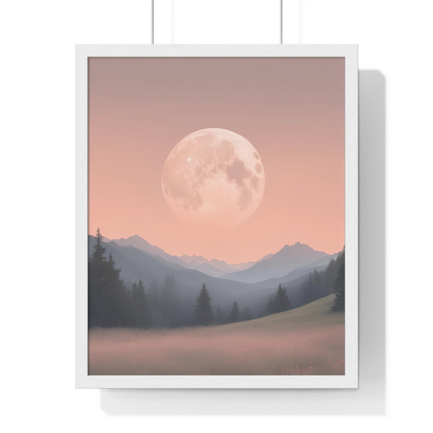 Vertical Framed Poster