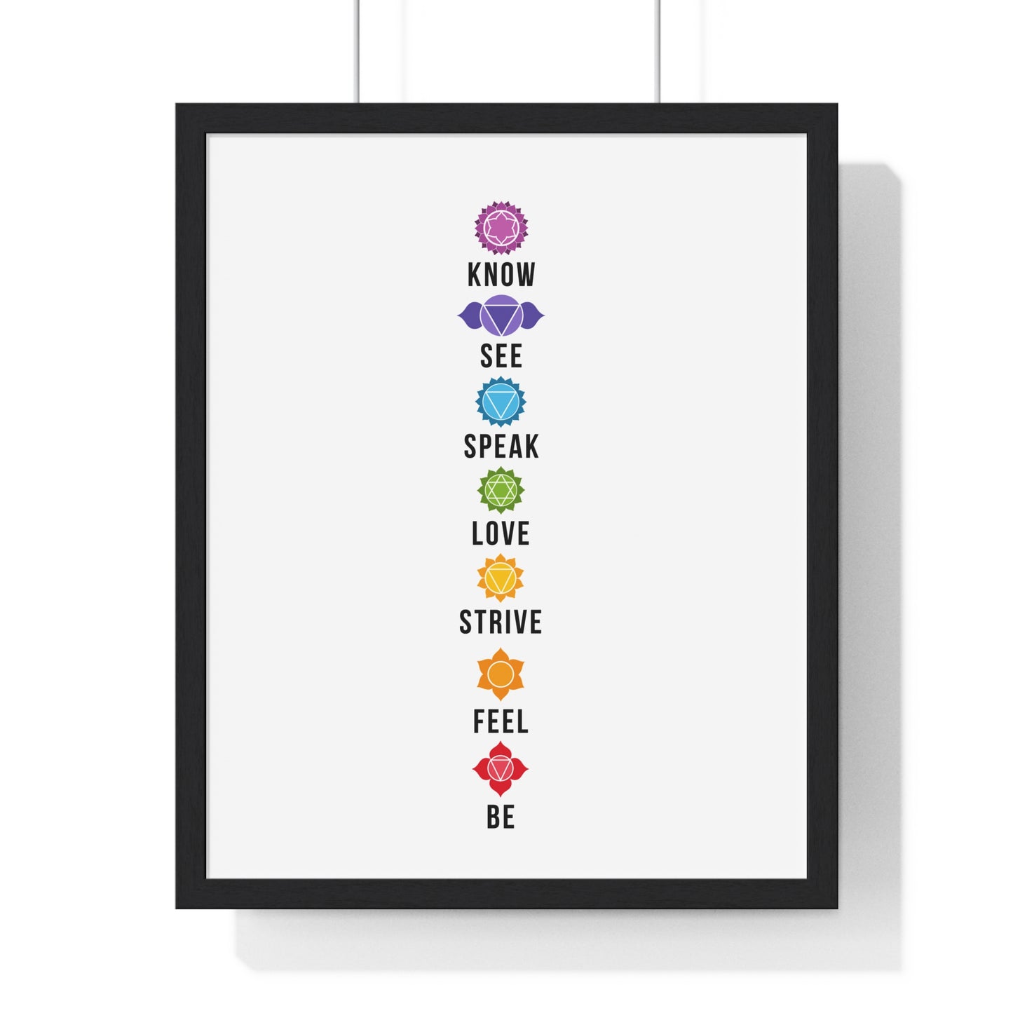 Vertical Framed Poster