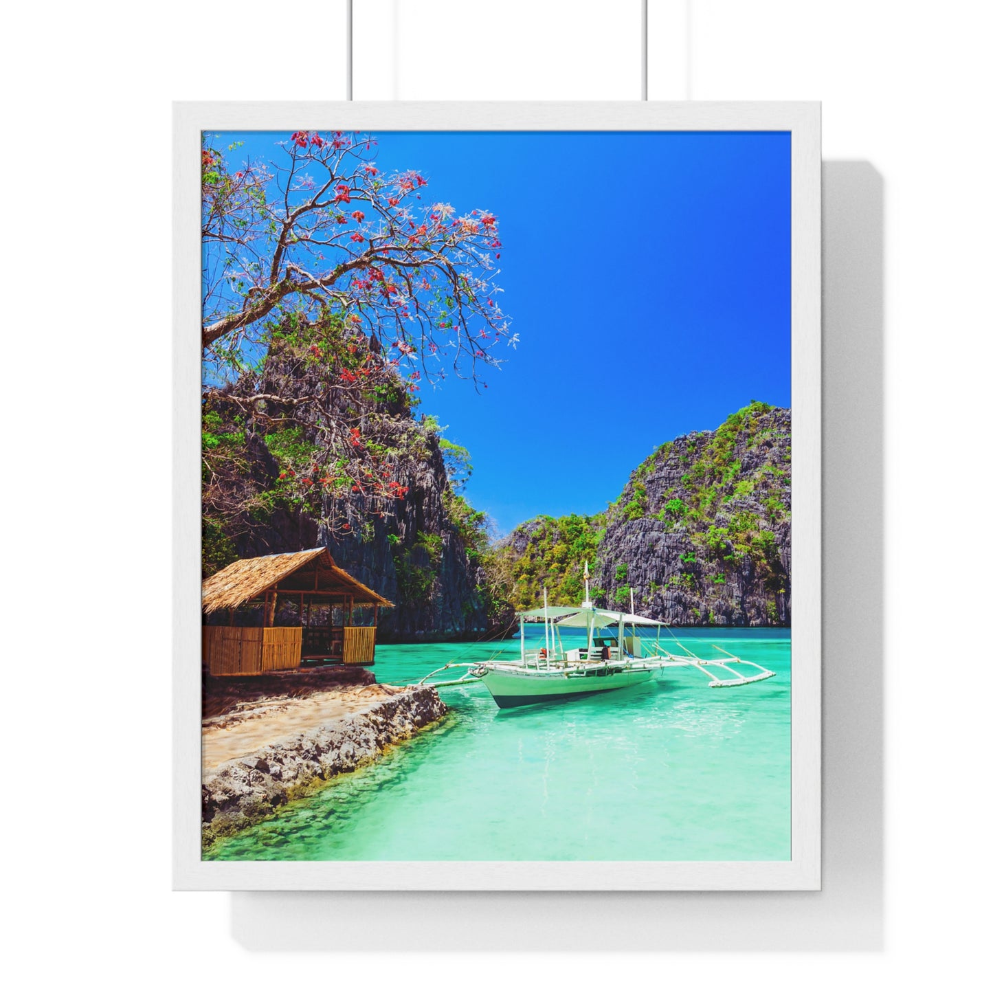 Vertical Framed Poster  • Urlaubsmotiv