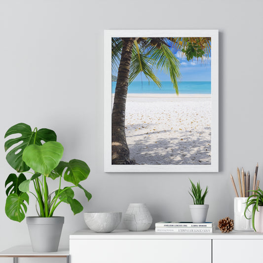 Vertical Framed Poster  • Urlaubsmotiv