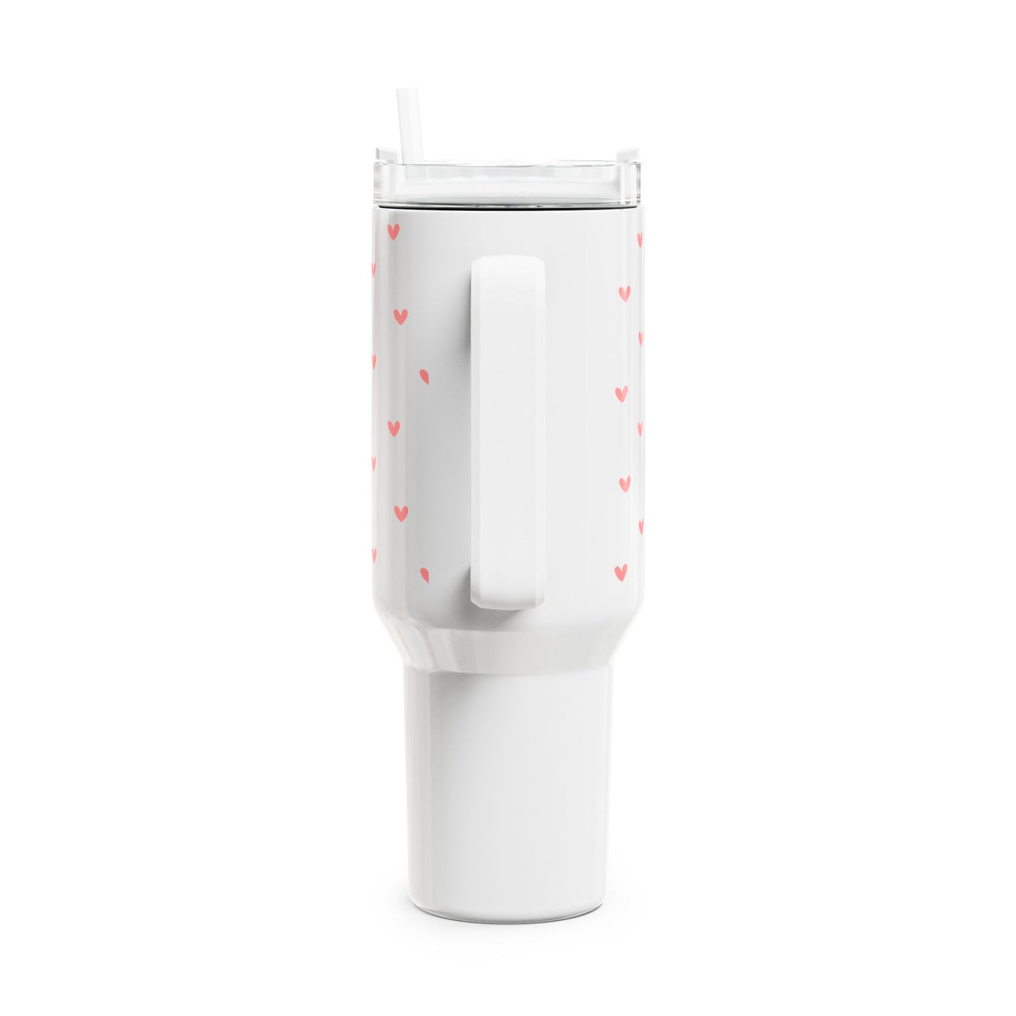 HERZ MUSTER SÜß NIEDLICH - Tumbler, 40oz  • Liebesbeweis Geschenk, LOVE Liebesbotschaft