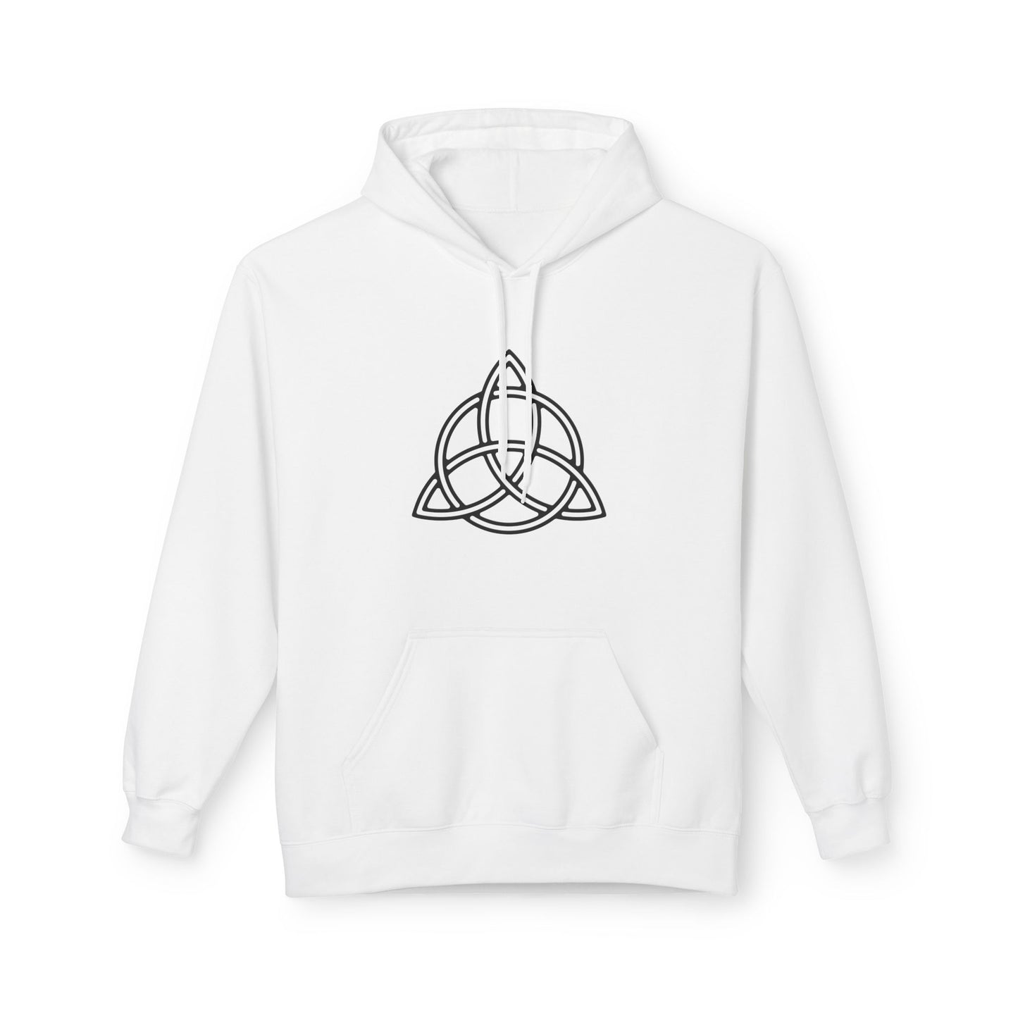 TRIQUETRA KELTISCHER KNOTEN • NORDISCHER WIKINGER Hoodie für Damen & Herren Kuschelpullover • Baumwolle 🌿