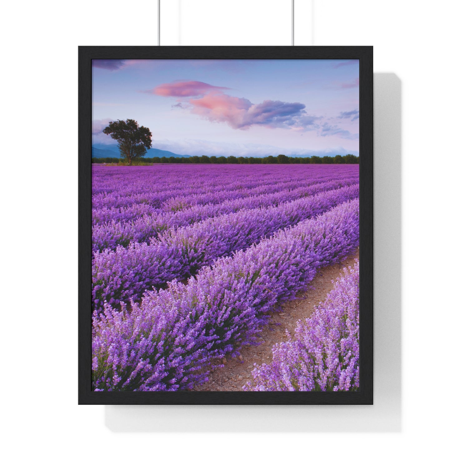 Vertical Framed Poster  • Provence Camargue Urlaubsmotiv