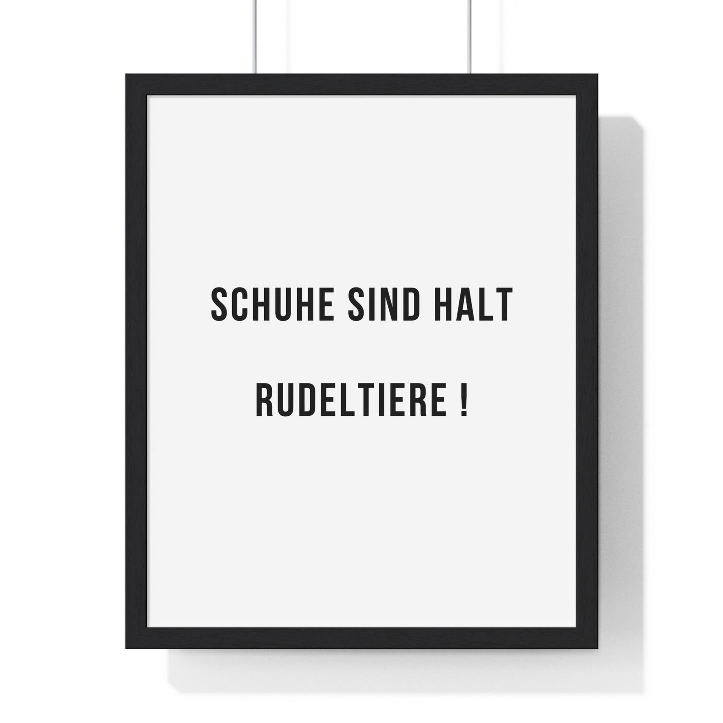 Vertical Framed Poster