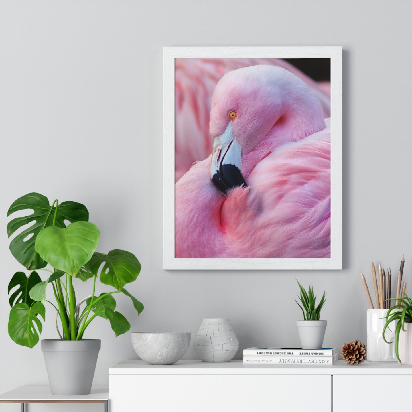 Vertical Framed Poster • Urlaubsmotiv