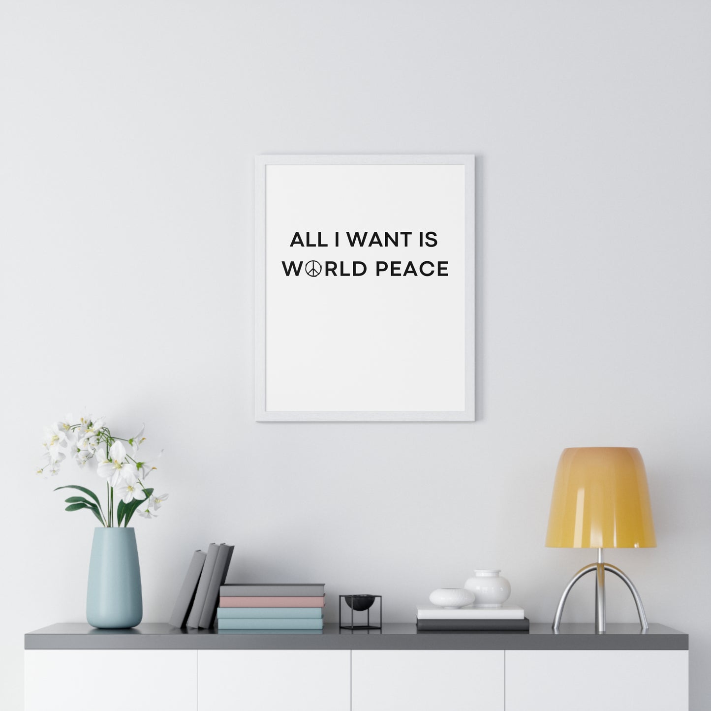 Vertical Framed Poster