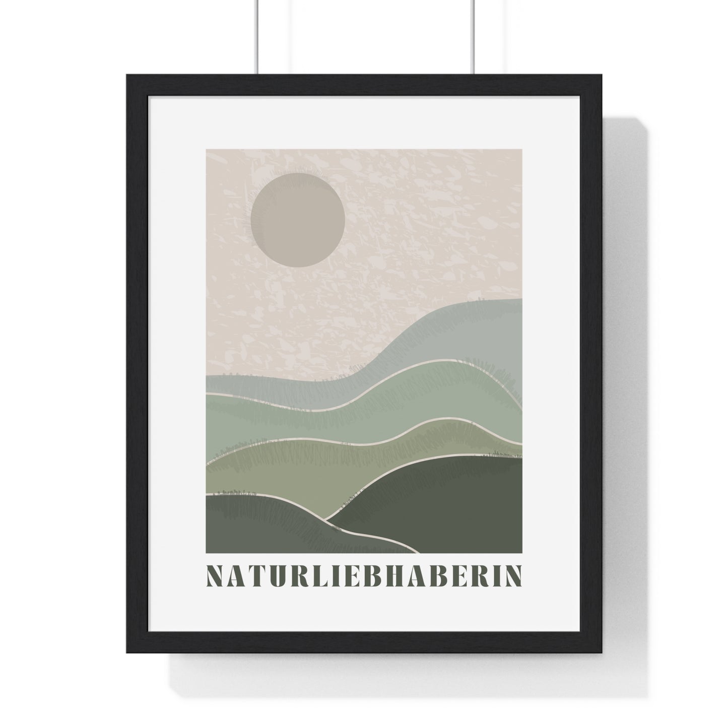 Vertical Framed Poster