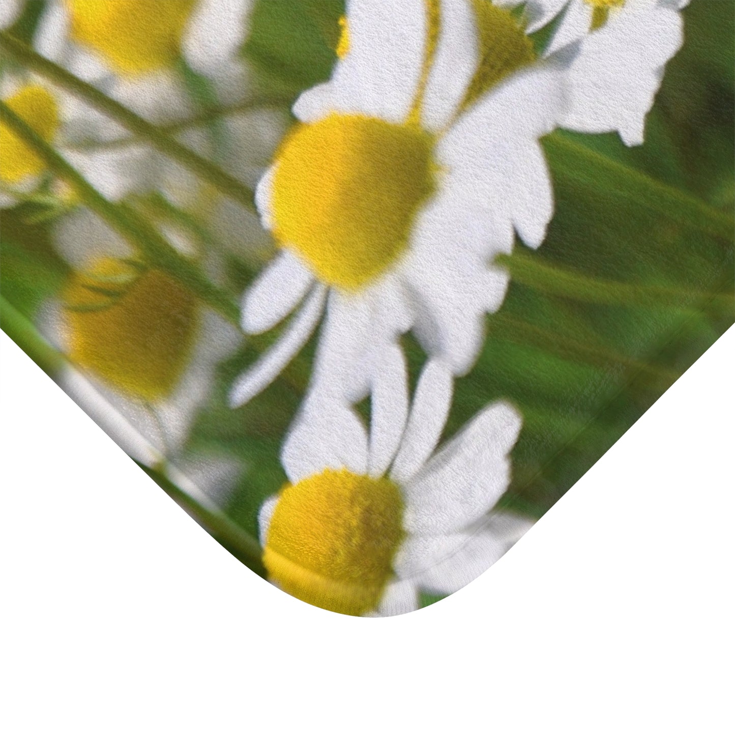 KAMILLEN BLÜTEN SOMMERBLUMEN • Badvorleger / Fussmatte / Badteppich EXTRA Weich • 43 x 61 cm & 53 x 86 cm