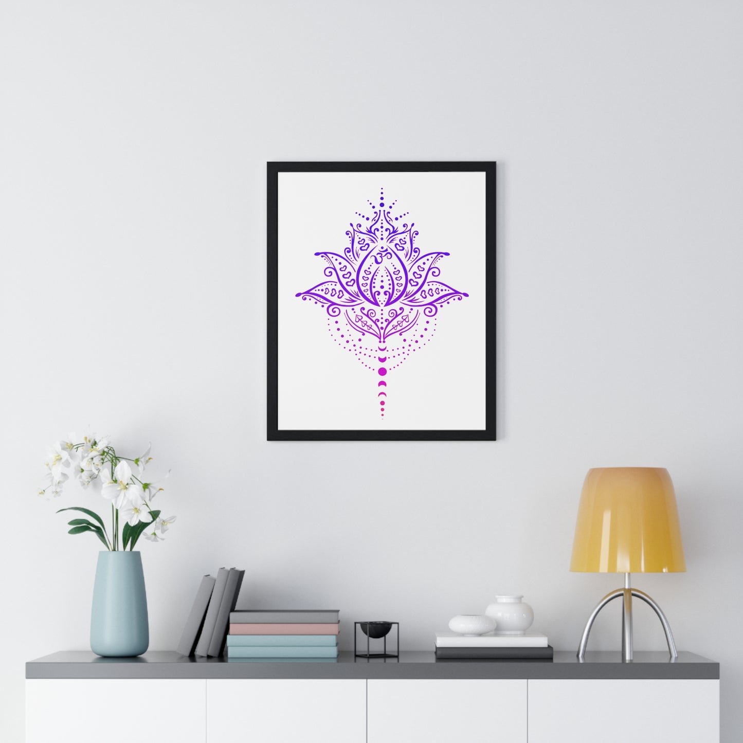 Vertical Framed Poster