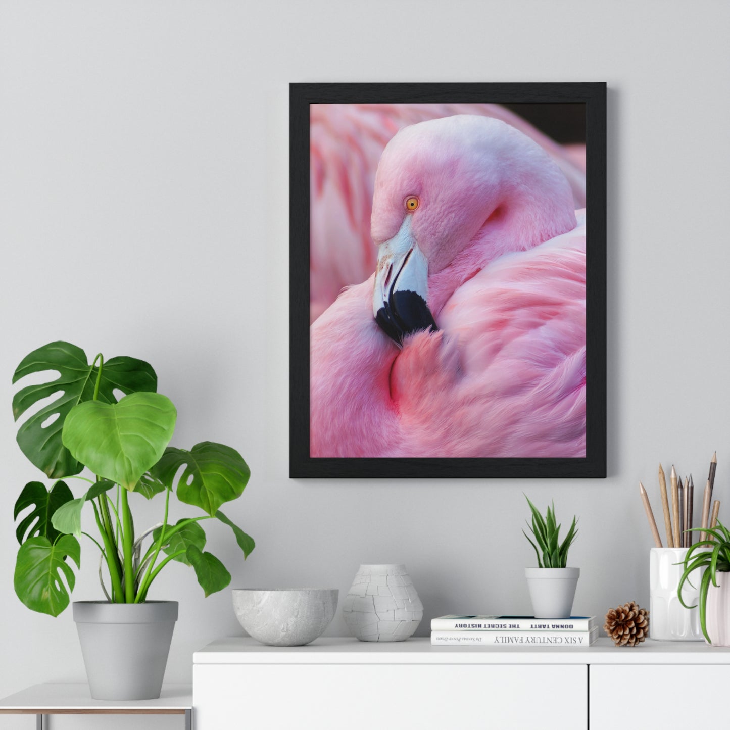 Vertical Framed Poster • Urlaubsmotiv