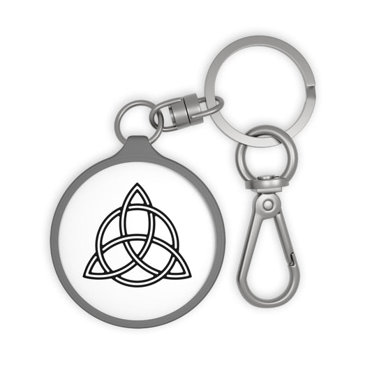 TRIQUETRA - KELTISCHER KNOTEN - WIKINGER ANHÄNGER • Edler Luxus Schlüsselanhänger mit Karabiner für Frauen & Männer
