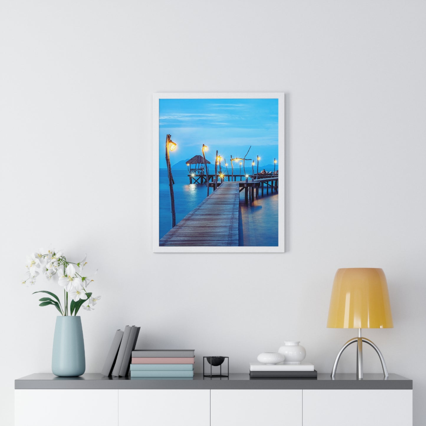 Vertical Framed Poster  • Urlaubsmotiv