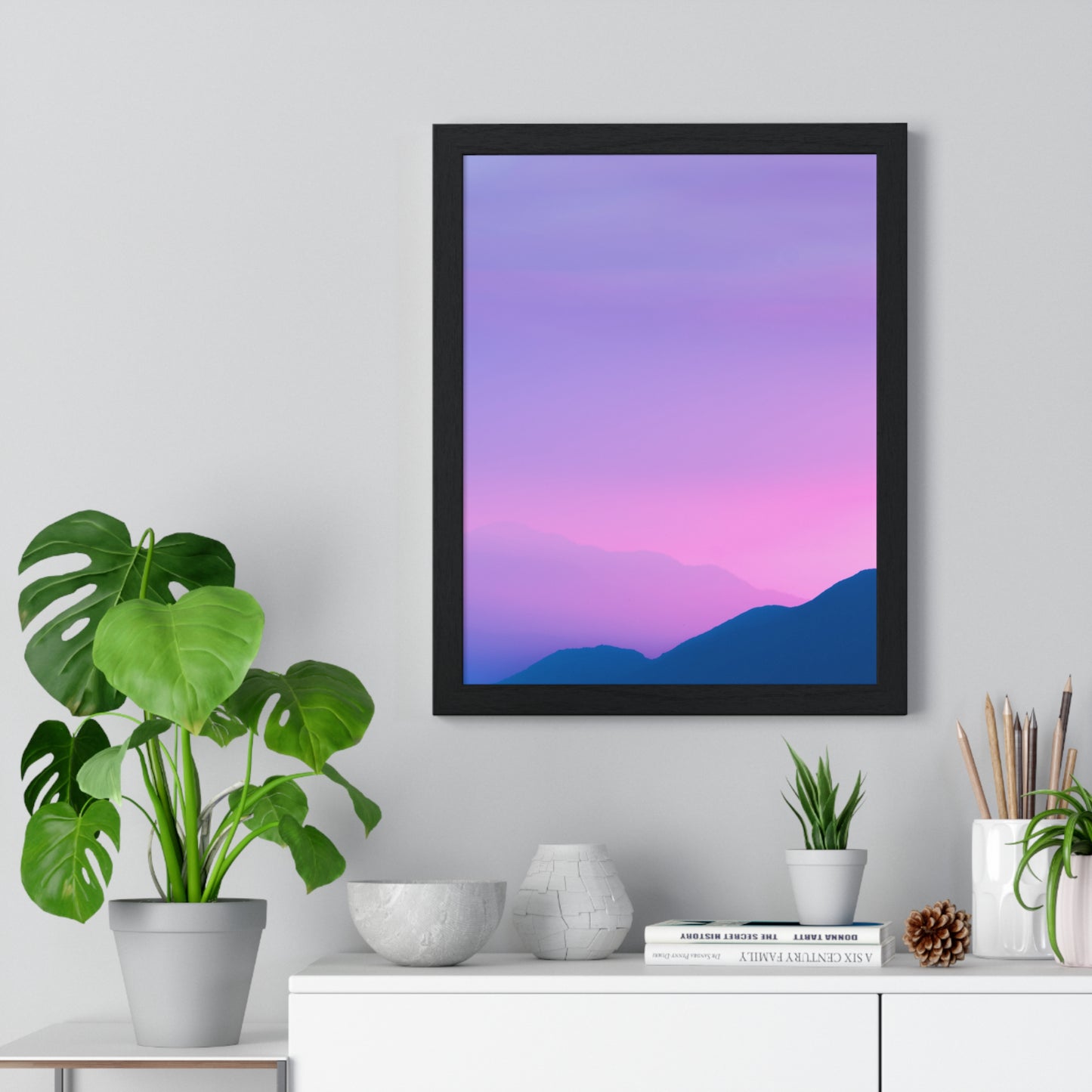 Vertical Framed Poster