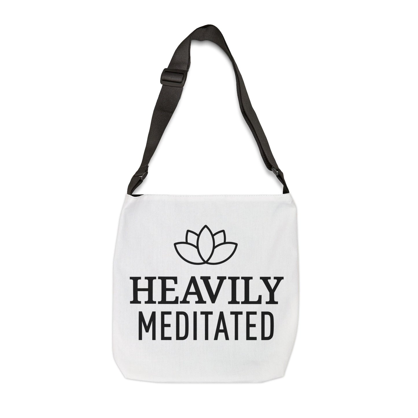 HEAVILY MEDITATED • Tasche mit verstellbarem Träger • Innentasche mit Reißverschluss