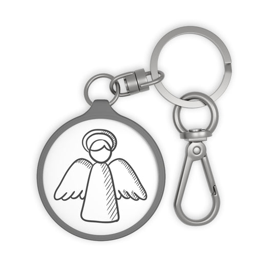SCHUTZENGEL TALISMAN GLÜCKSBRINGER • Edler Luxus Schlüsselanhänger mit Karabiner für Frauen & Männer