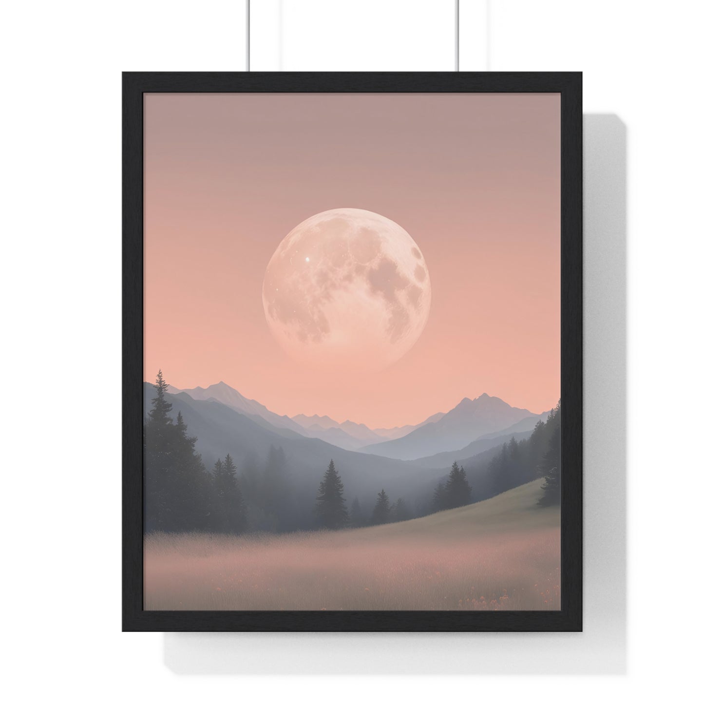 Vertical Framed Poster