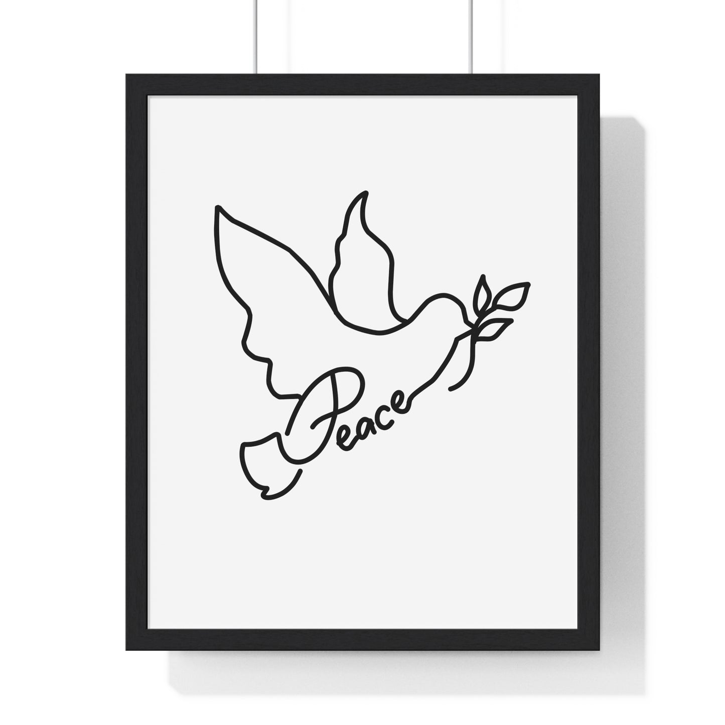 Vertical Framed Poster