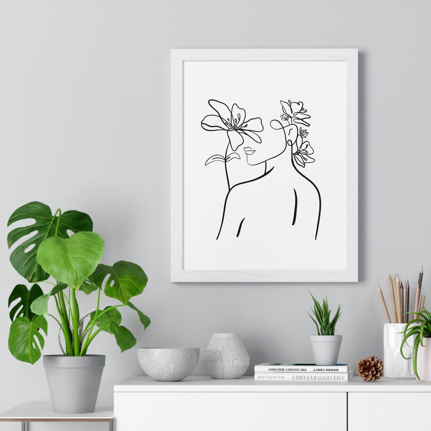 Vertical Framed Poster