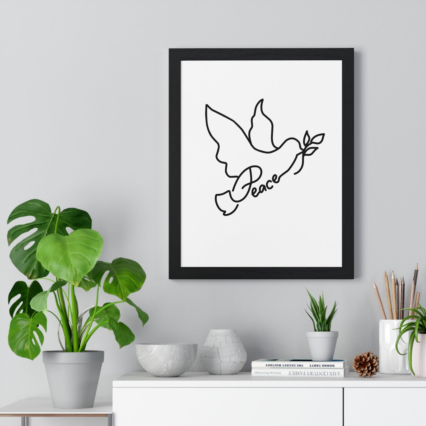 Vertical Framed Poster