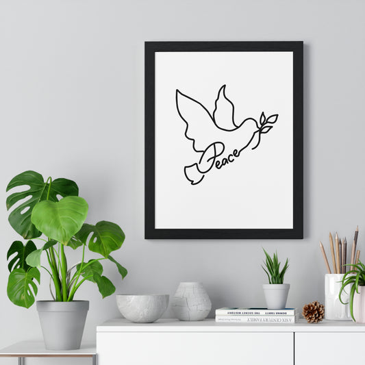 Vertical Framed Poster