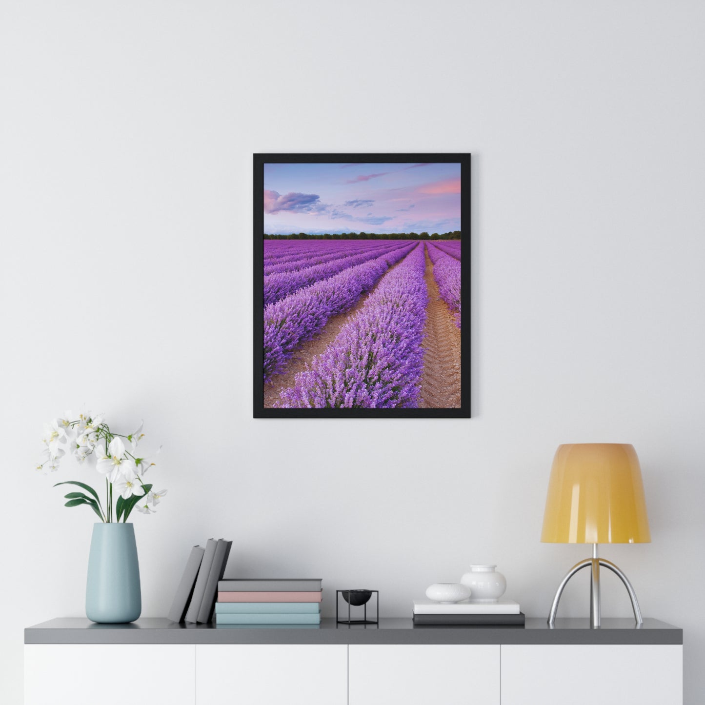 Vertical Framed Poster  • Provence Camargue Urlaubsmotiv