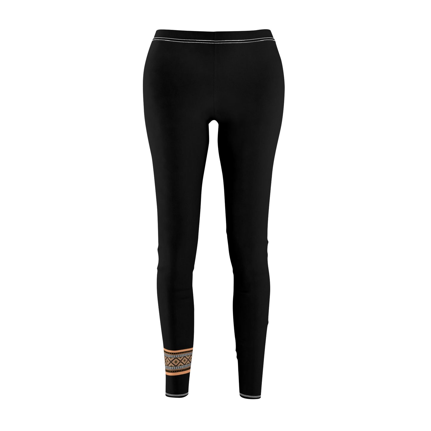 MAYA ZEICHEN SYMBOL AZTEKEN MEXIKO PERU INKA • Damen Leggins Elegant Schwarz • Beste Leggings für Sport & Freizeit