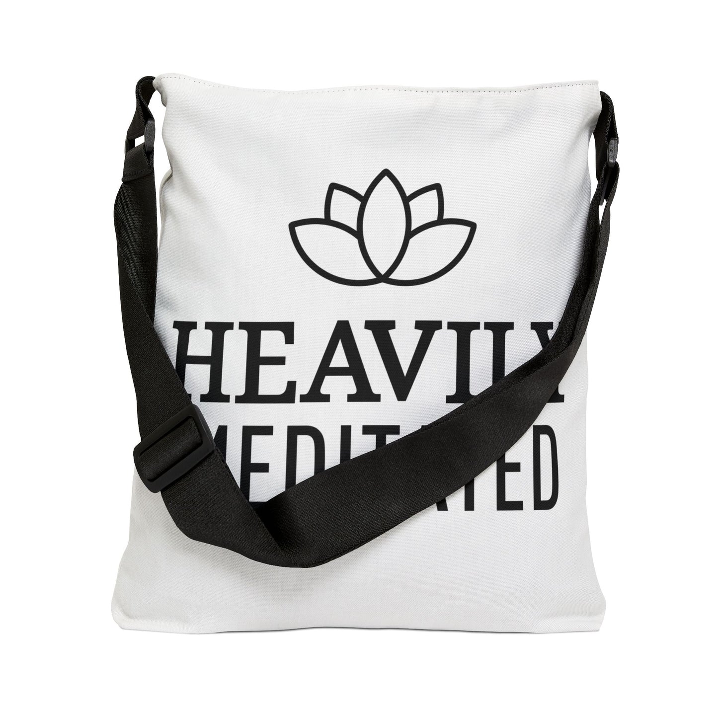 HEAVILY MEDITATED • Tasche mit verstellbarem Träger • Innentasche mit Reißverschluss