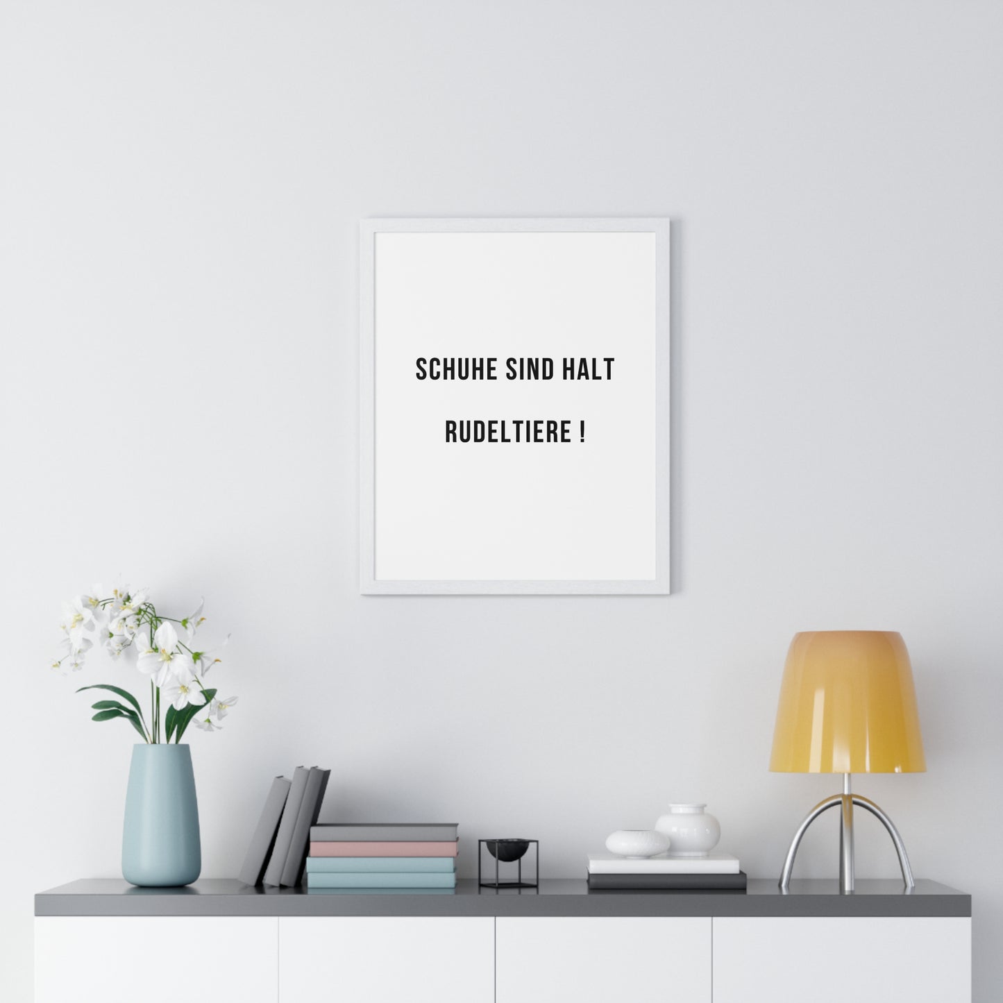 Vertical Framed Poster