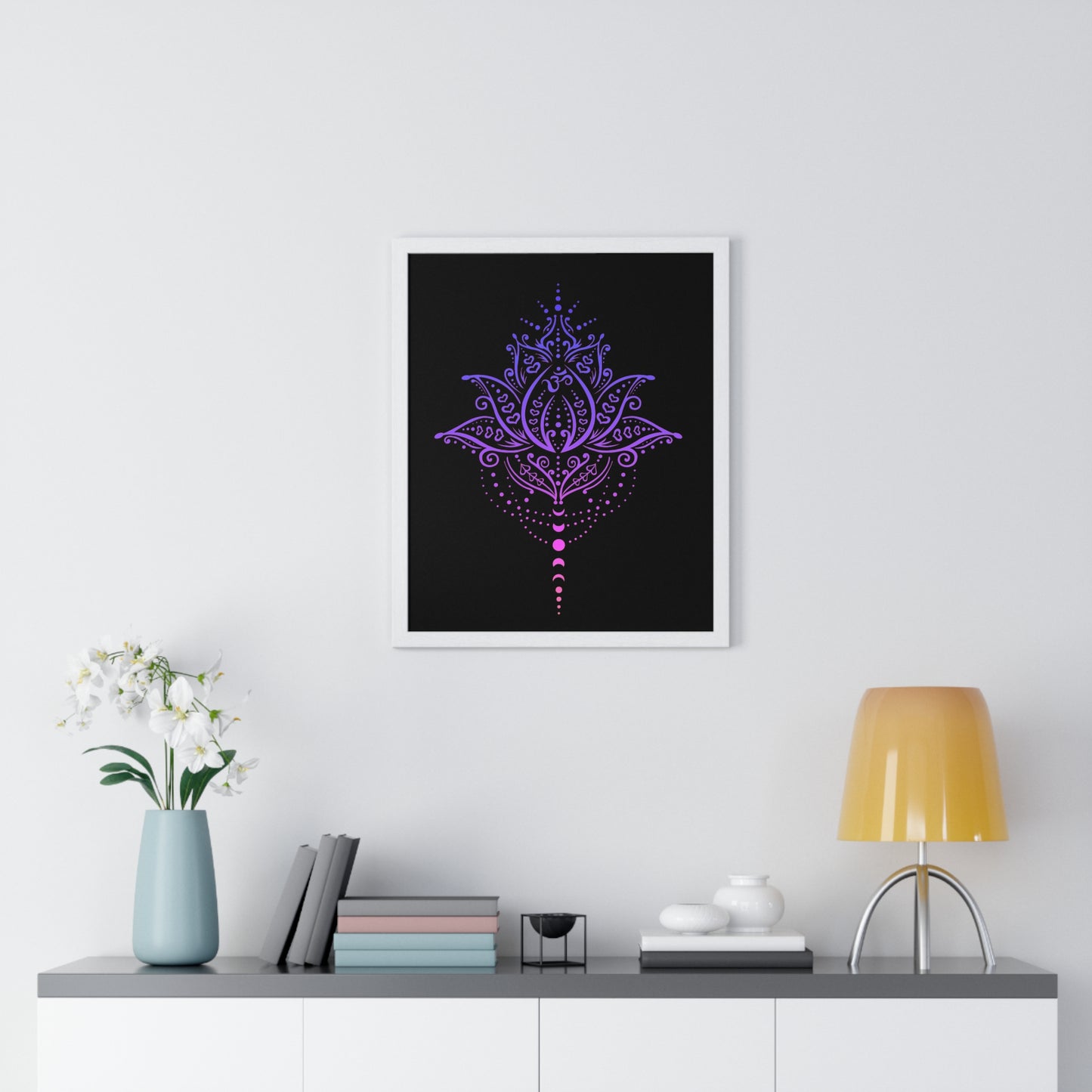 Vertical Framed Poster