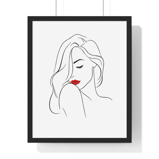 Vertical Framed Poster