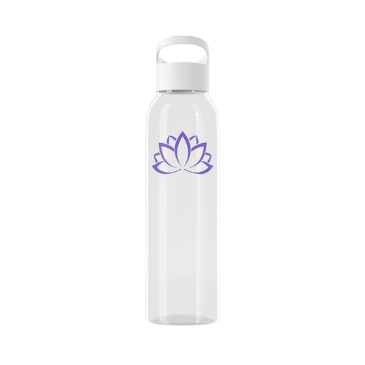 LOTUSBLÜTE LILA LOTUSBLUME CLIPART • Wasserflasche Sky 650 ml