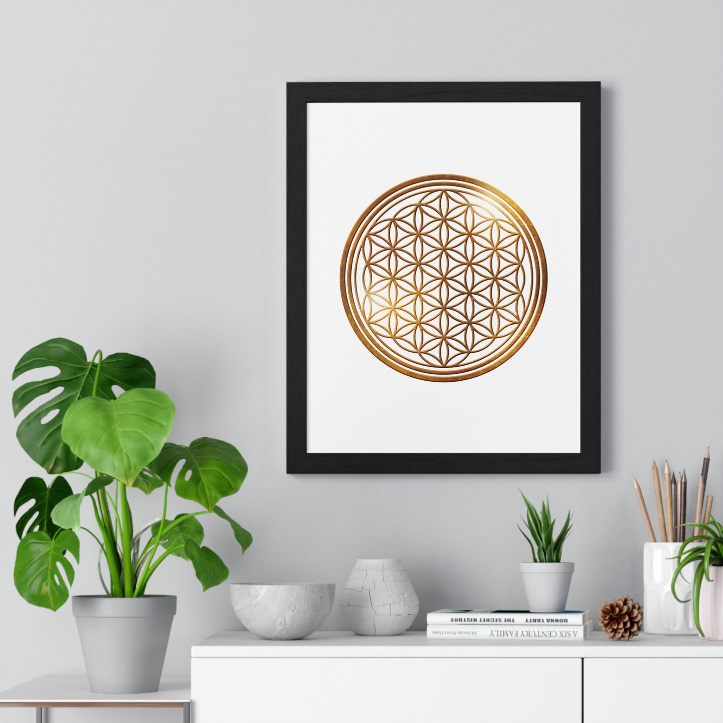 Vertical Framed Poster