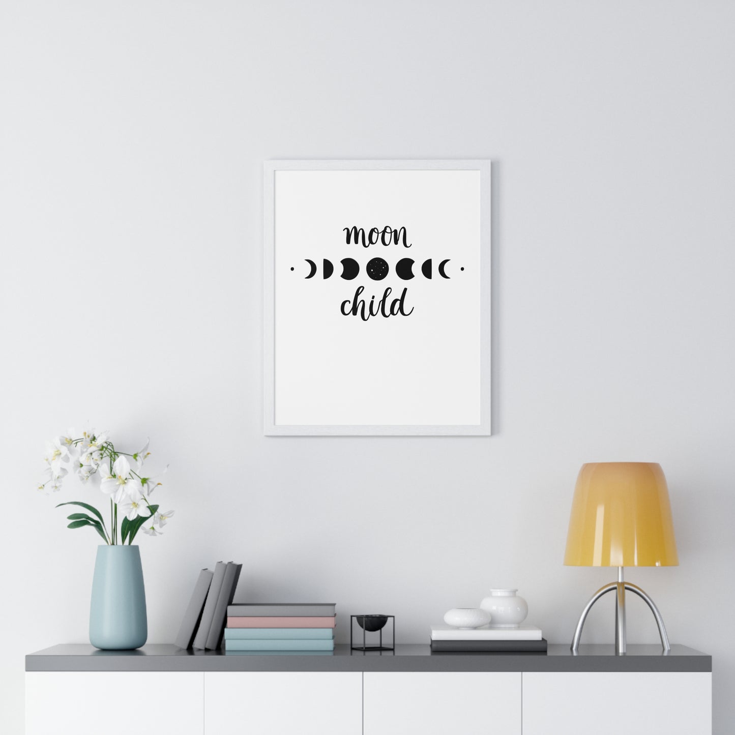 Vertical Framed Poster 🌒 🌓 🌔 🌕 🌖 🌗 🌘