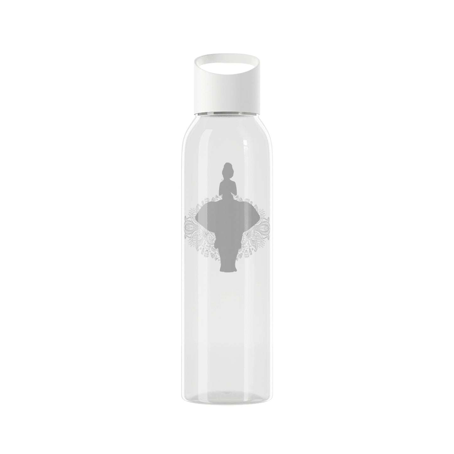 ELEFANT CLIPART TIERMOTIV KUNSTDRUCK • Wasserflasche Sky 650 ml