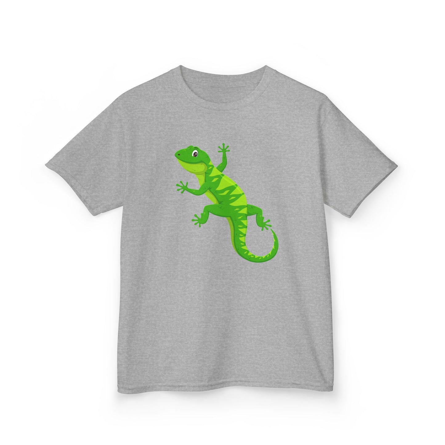GECKO EIDECHSE LUSTIG NIEDLICH SÜß • Kinder Oversize T-Shirt für Mädchen & Jungen (7–16 Jahre) • BIO Baumwolle 🌿