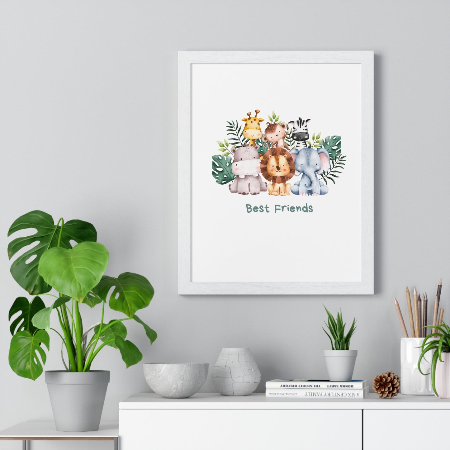 Vertical Framed Poster