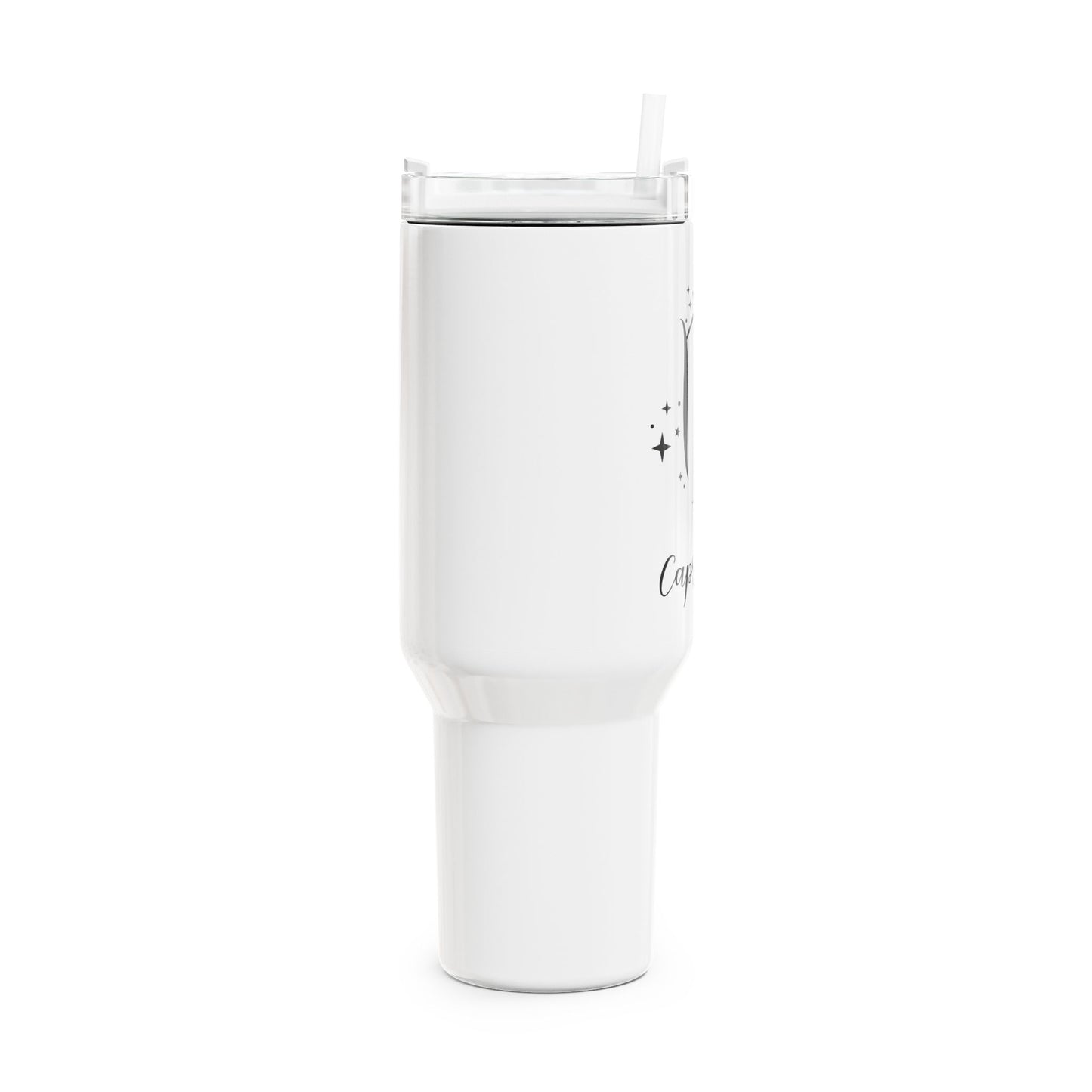 STEINBOCK CAPRICON Symbol Sternzeichen  • Tumbler mit Henkel & Strohhalm • XXL Reisebecher 1,2L - YOGA SANTA
