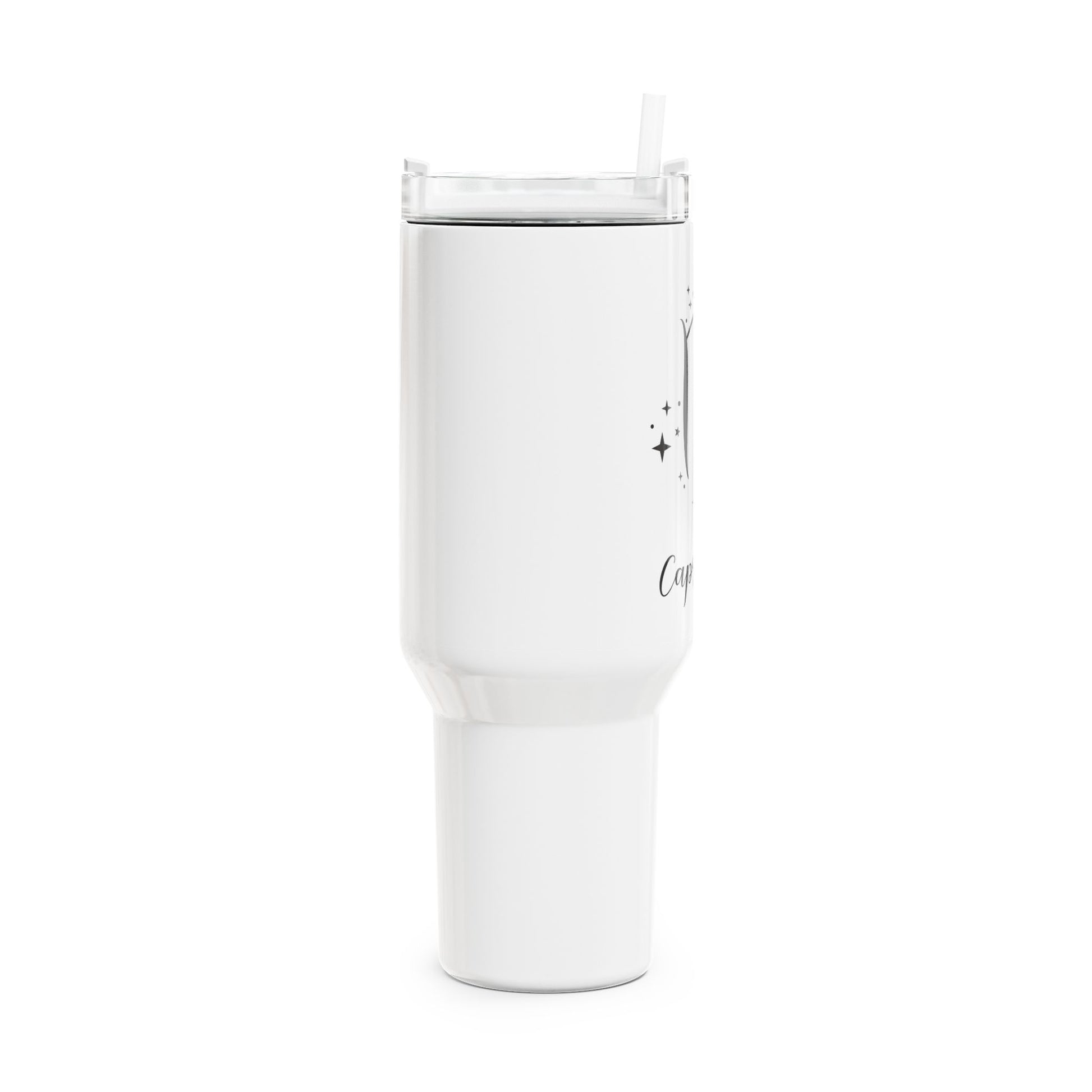 STEINBOCK CAPRICON Symbol Sternzeichen  • Tumbler mit Henkel & Strohhalm • XXL Reisebecher 1,2L - YOGA SANTA