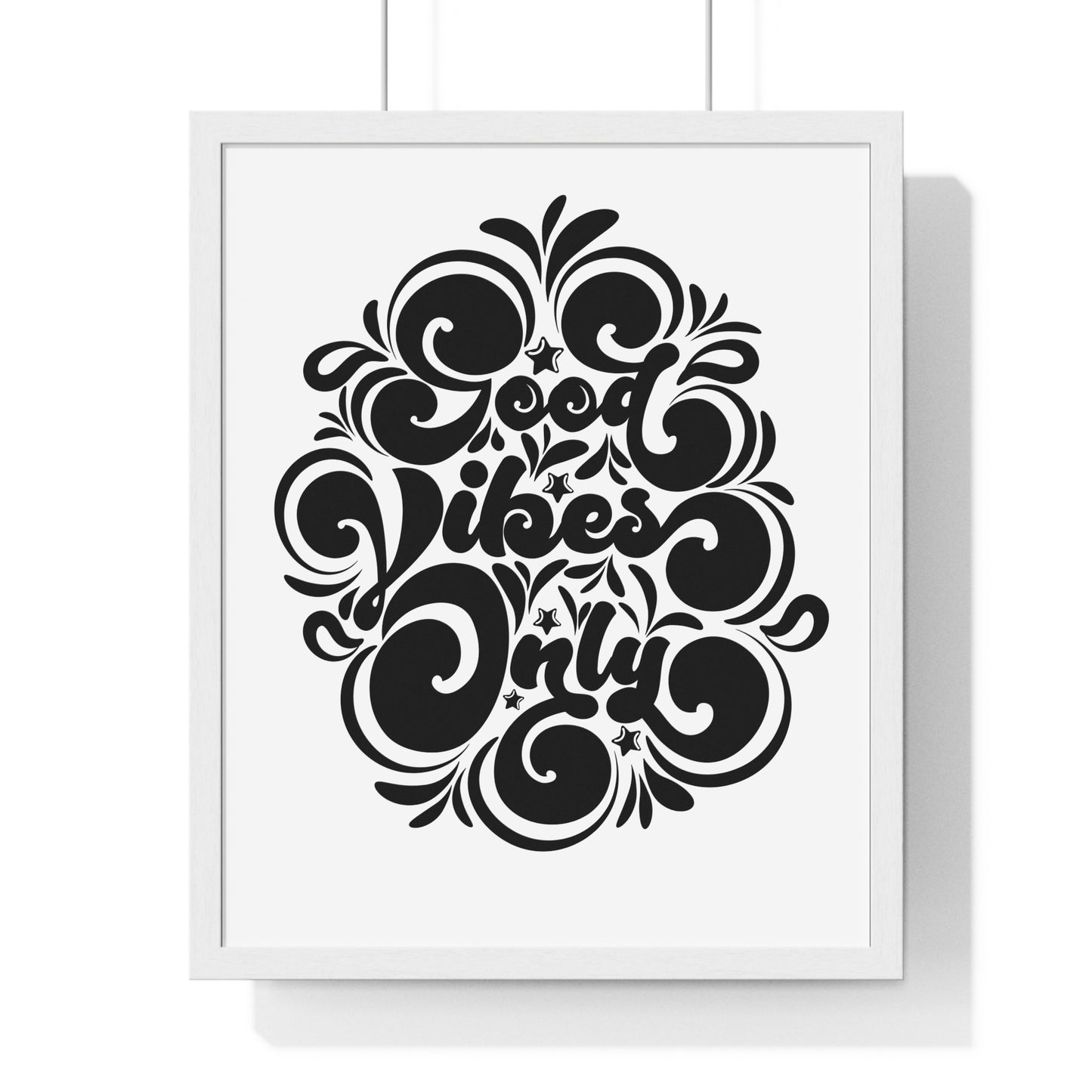 Vertical Framed Poster