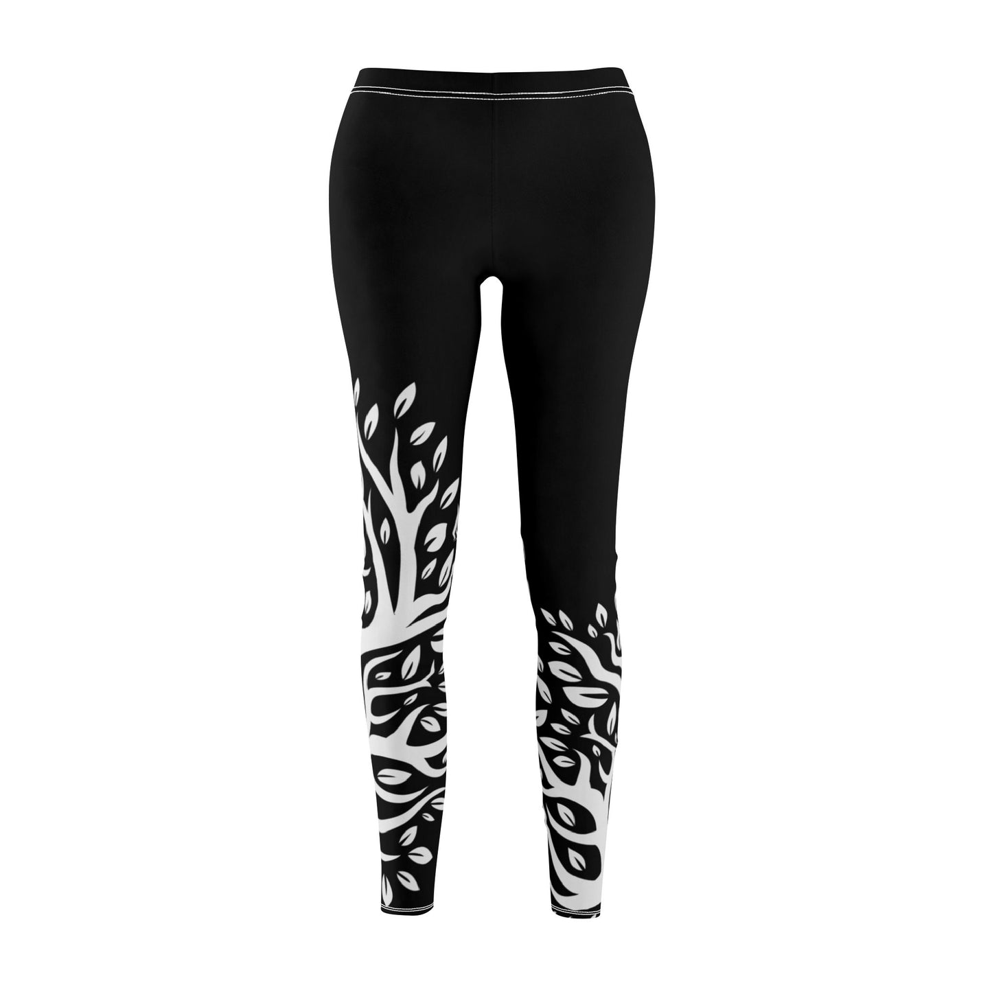 OLIVENBAUM • Damen Leggins Schwarz • Beste Leggings für Sport & Freizeit