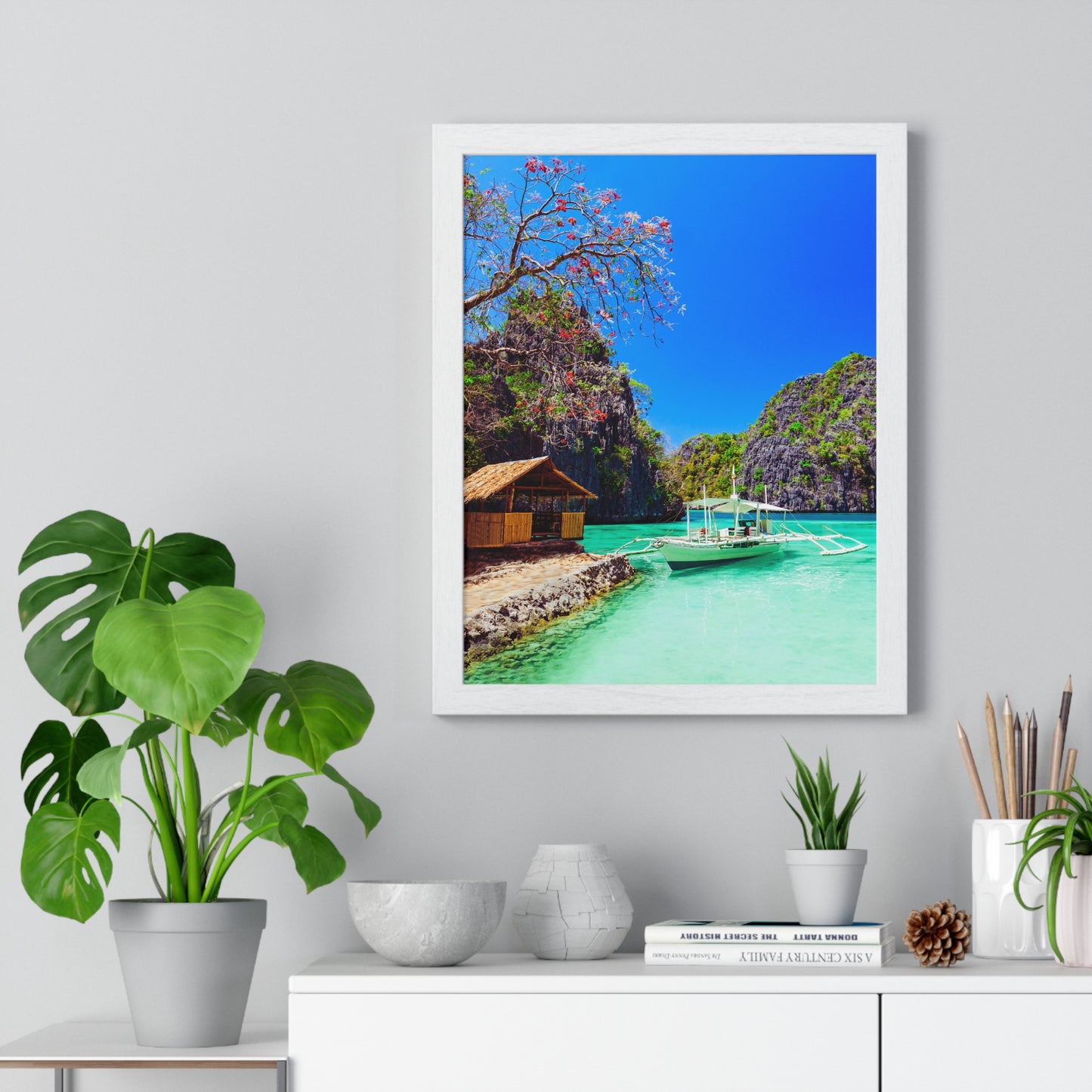 Vertical Framed Poster  • Urlaubsmotiv
